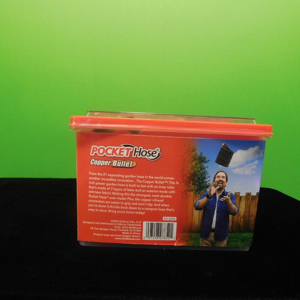 Copper Bullet by Pocket Hose, 3/4" x 50 ft Expandable Garden Hose - Picture 2 of 2